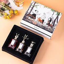 Set 3 Chai Nước Hoa Flower Of Story Hươu, Cáo, Hổ Mùi Hương Dịu Dàng,Thiết kế Tinh Xảo, Sang Chảnh