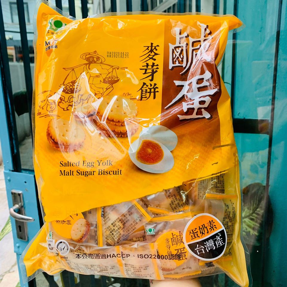 Bánh quy trứng muối gói 500g