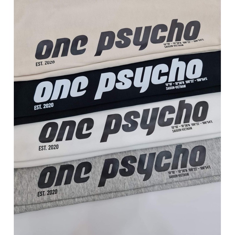 Quần thun in chữ onepsycho