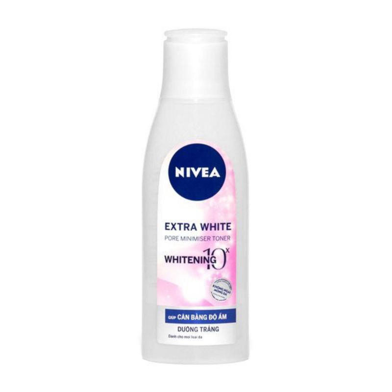 Nước hoa hồng Nivea cân bằng độ ẩm dưỡng trắng 200ml