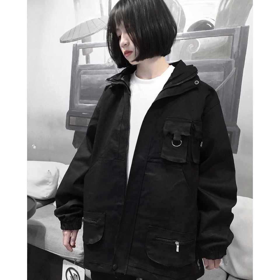 Nhập WAPCK111 giảm 25k đơn từ 200k - Áo Khoác Dù ZIPU JACKET Unisex -Hàng nhập khẩu