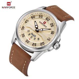 NAVIFORCE Leader 9124 sinh viên Đồng hồ thể thao đa chức năng chống thấm nước lịch Quartz watch Đồng hồ