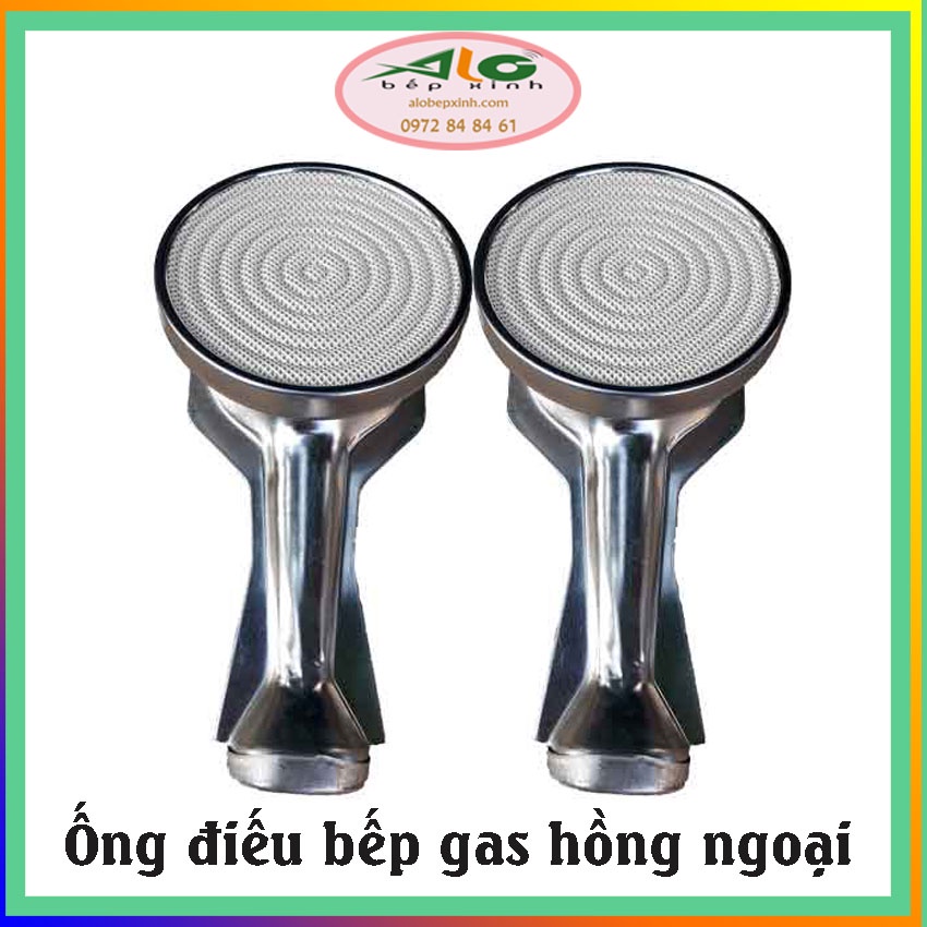 Điếu hồng ngoại bếp gas - điếu bếp gas hồng ngoại 2 màu đen - trắng , điếu đốt hồng ngoại mặt gốm - Alo Bếp Xinh