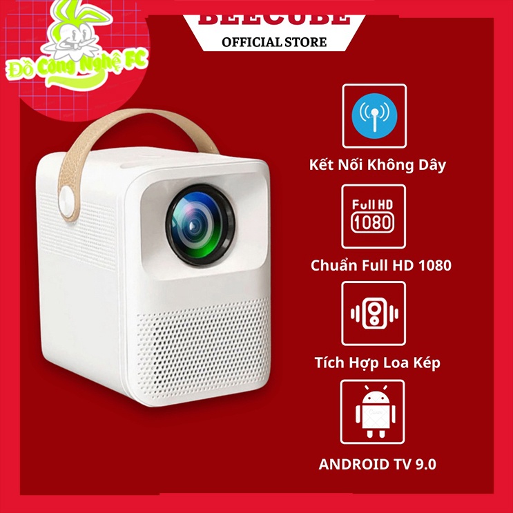 Máy Chiếu Mini BeeCube X2 Max , Xtreme Chính Hãng Hệ Điều Hành Android + Kết nối điện thoại + Full HD 1080 - BH 12 tháng