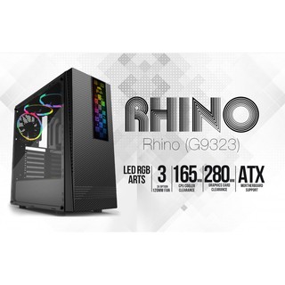 Case máy tính Jetek G9323 RHINO ART ( Không kèm FAN )