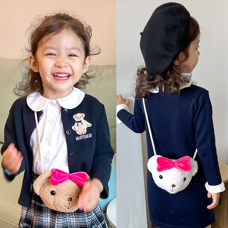 Túi đeo chéo hình túi xách dễ thương cho bé gái