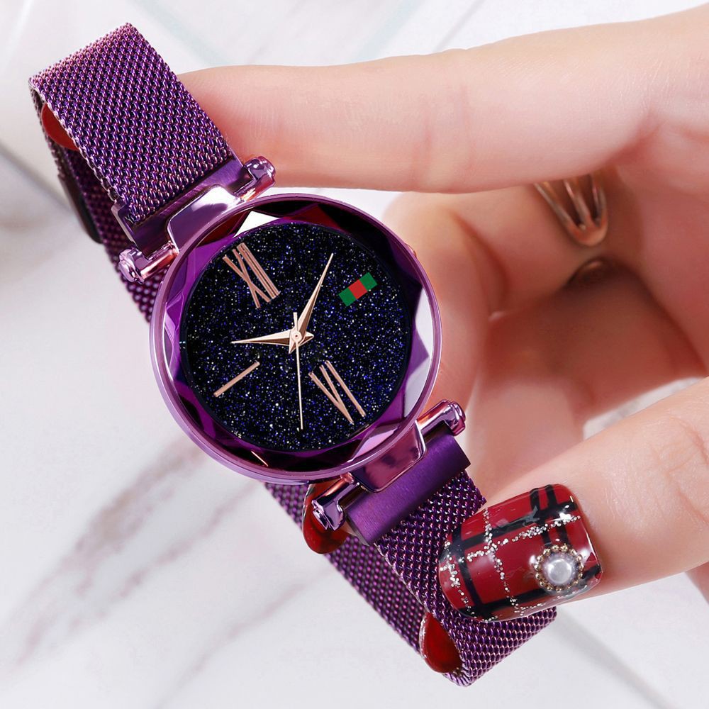 [Mã FAMAYFA2 giảm 10K đơn 50K] Đồng Hồ Nữ 💖𝐅𝐑𝐄𝐄 𝐒𝐇𝐈𝐏💖 Chính Hãng ULZZANG 2702 Dây Lưới Nam Châm Cao Cấp. | BigBuy360 - bigbuy360.vn