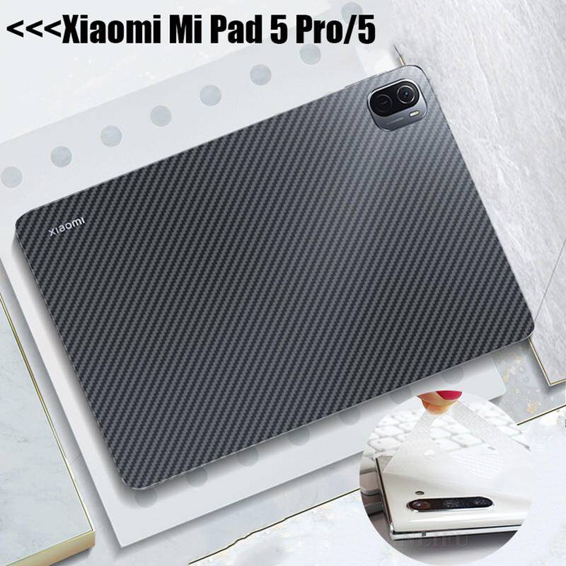 Miếng Dán Lưng Máy Tính Bảng Bằng Sợi Carbon Nhám Cho Xiaomi Mi Pad 5 Pro Xiaomi Mi Pad 5 Mi Pad5 Pro