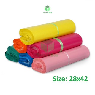 Túi đóng gói hàng, Túi ship COD chuyển phát nhanh niêm phong có keo tự dính Size 28x42cm SmartBox