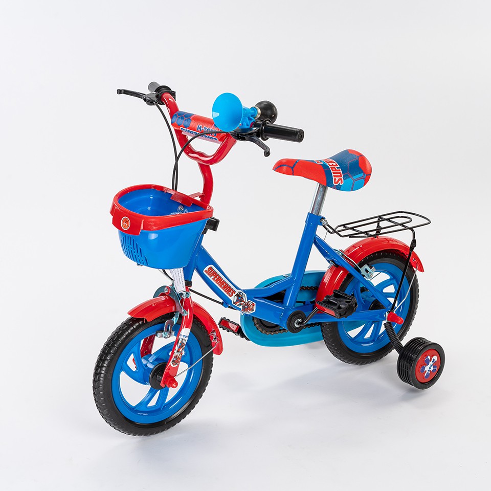 Xe đạp 2 bánh trẻ em Super Hero - Đại Phát Tài - bánh 14 inch - dành cho trẻ từ 3 đến 5 tuổi - BXDPT411214
