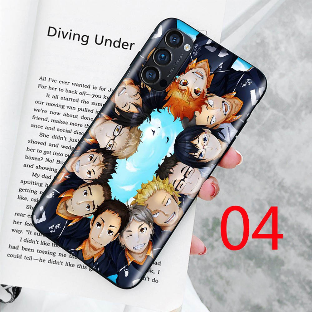 Ốp Điện Thoại Mềm In Hình Anime Haikyuu Cho Xiaomi Redmi Note 8 8a 8t 9 9a 9c 9t 9s S2 Pro Max