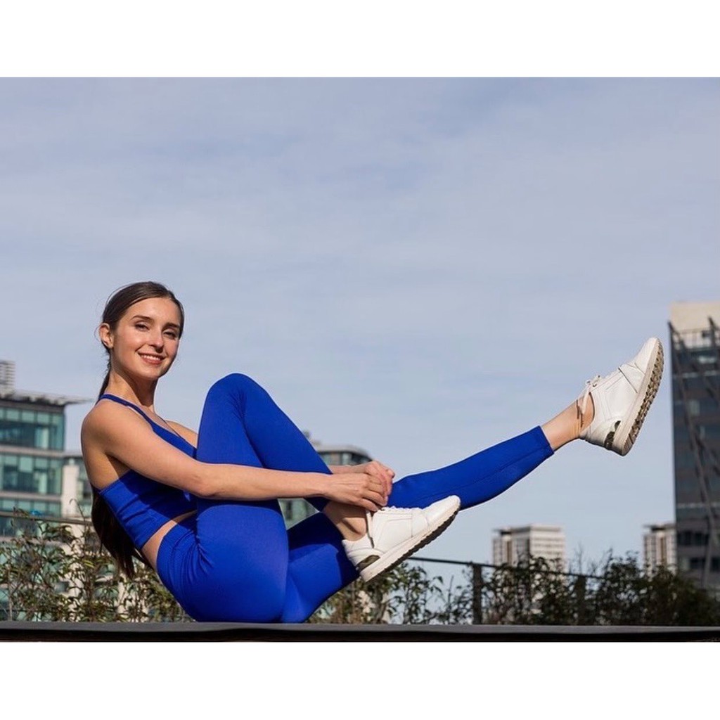 OLABEN Áo tập thể thao Yoga Gym Egypian Blue Egrinma Top