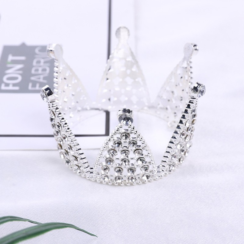 Cài Tóc Hình Vương Miện Đính Đá Sang Trọng