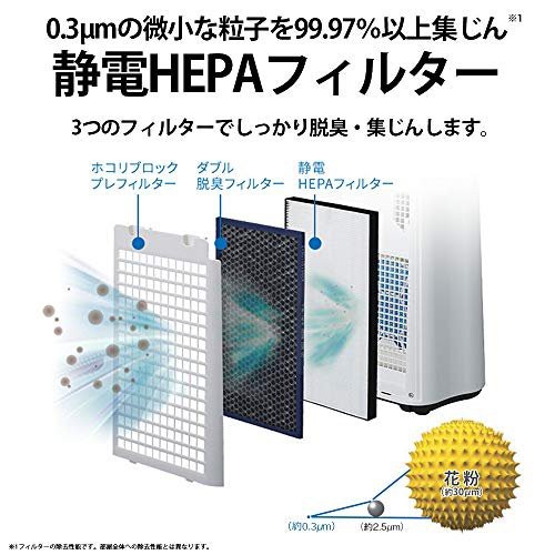 Lọc không khí Nhật nội địa Sharp KC-P50,  KC-J50 mới 100%, có bù ẩm tự động