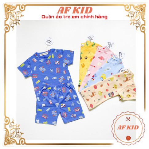 Bộ đồ hè cho bé  Bộ Minky mom cộc tay KEM Cream cho bé trai bé gái  Chất thun lạnh cao cấp siêu mềm siêu mát