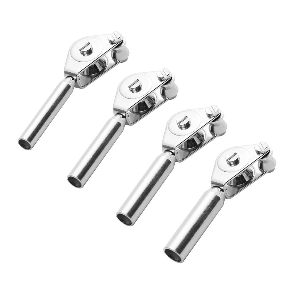 MUVAKO Cần Câu Cá Cuộn Đôi Thay Thế Bằng Thép Không Gỉ Mới