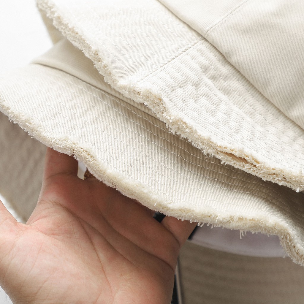 Nón Bucket INF Kem Logo Thêu Thời Trang, Chất Vải Kaki Cotton Dày Dặn Cao Cấp, NO000294, SOMEHOW