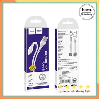 Cáp sạc hoco x37 chân micro chính hãng - bảo hành 12 tháng