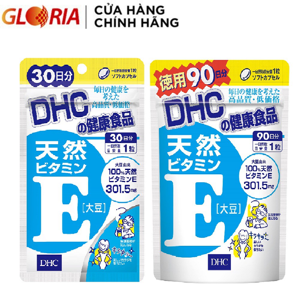 Viên uống DHC bổ sung Vitamin E Nhật Bản