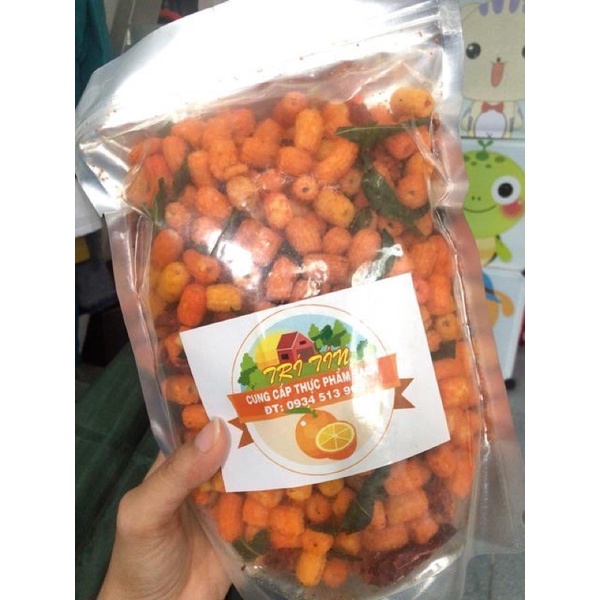 Nui bò lá chanh cực ngon Gói 200.gram - Nui Sấy Mix Khô bò