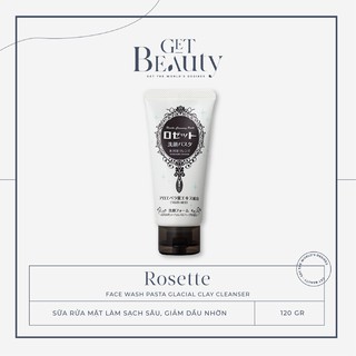 Sữa Rửa Mặt Dưỡng Ẩm Rosette Face Wash Pasta Glacial Clay Cleanser 120g
