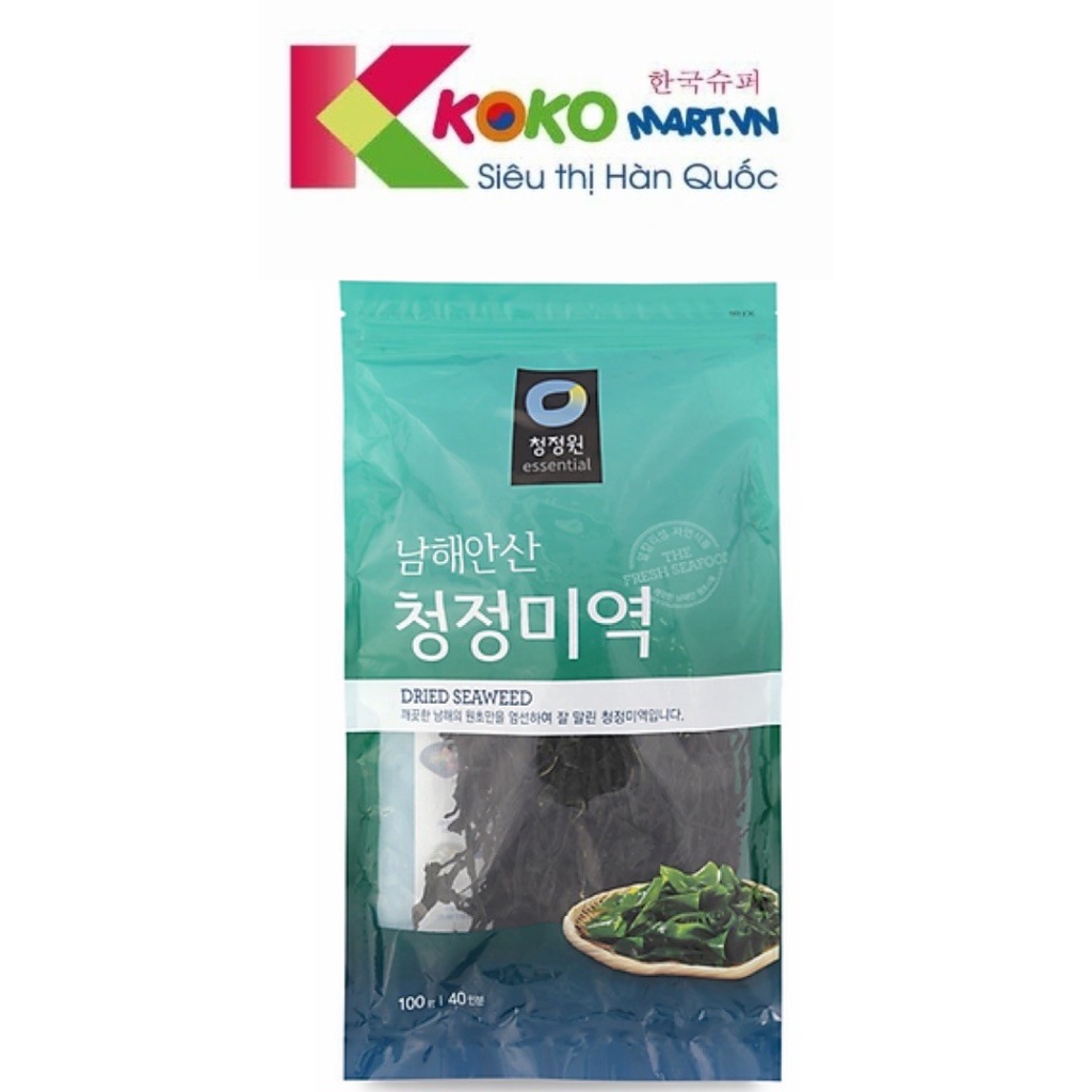 Rong biển khô nấu canh Daesang Hàn Quốc 100g