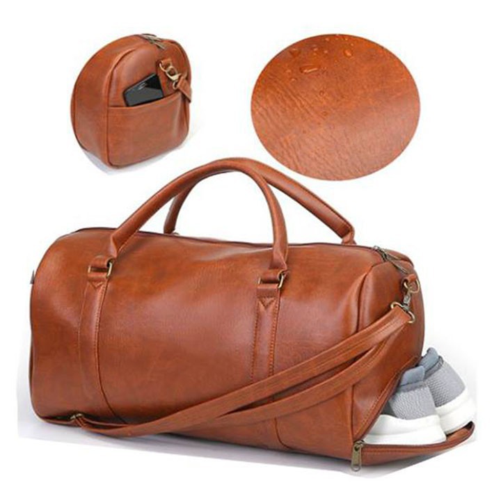 💎HÀNG MỚI 💎TÚI XÁCH DU LỊCH DA - TÚI TRỐNG THỂ THAO CÓ NGĂN ĐỂ GIÀY | BigBuy360 - bigbuy360.vn