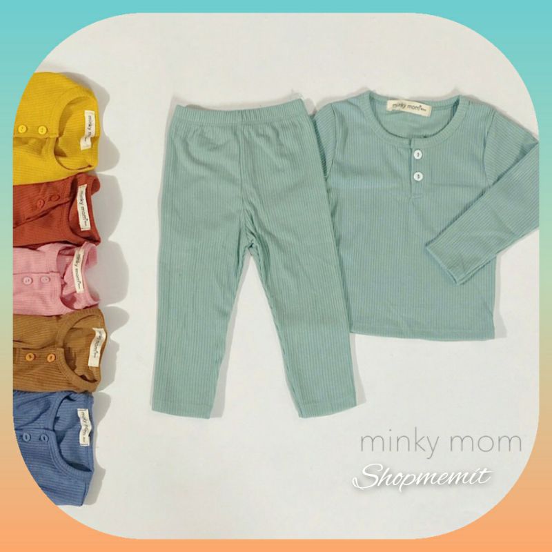 Bộ thun gân dài tay⚡FREESHIP⚡co giãn 4 chiều cho bé từ 6-18kg