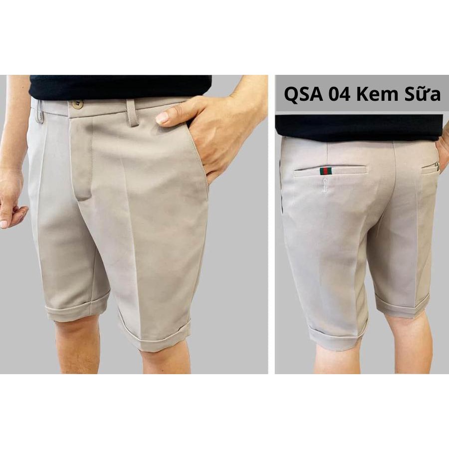 Quần short âu nam dáng slimfit, chuẩn thiết kế Hàn quốc, cực tôn dáng, lịch sự, trẻ trung(QUẦN SHORT ÂU)