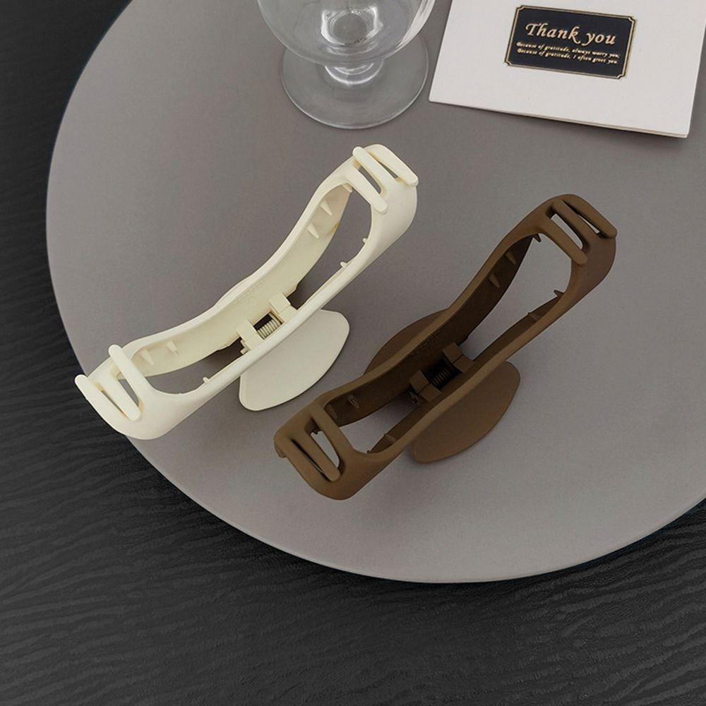 Kẹp Tóc Nhựa Resin Đơn Giản Thời Trang Dành Cho Nữ