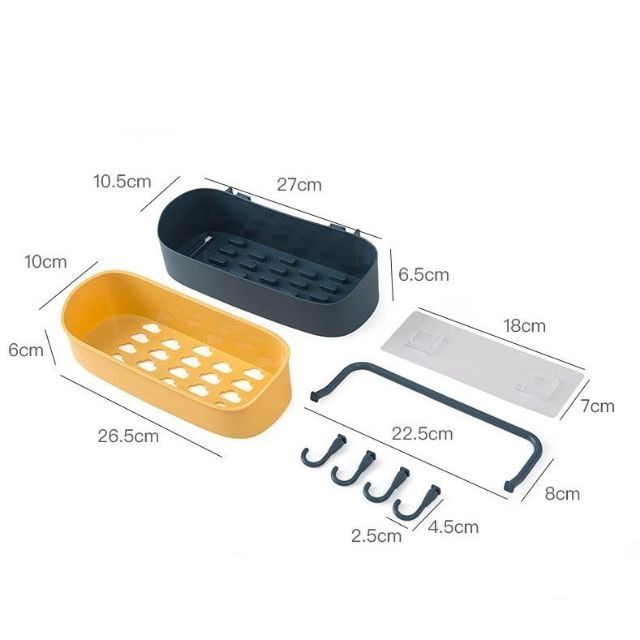 Kệ Nhà Tắm Kệ Để Đồ Phòng Tắm Kệ Nhà Bếp Dán Tường