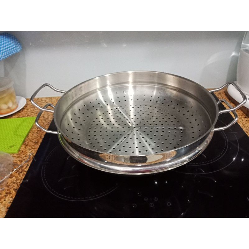 Combo chảo, nồi xửng hấp fissler (Đức)