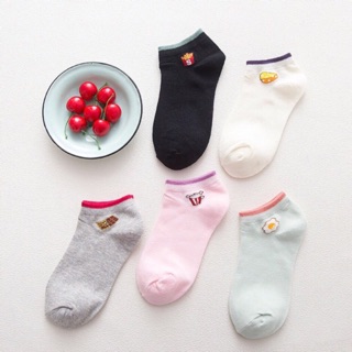 Vớ cổ ngắn Hàn Quốc cute cao cấp