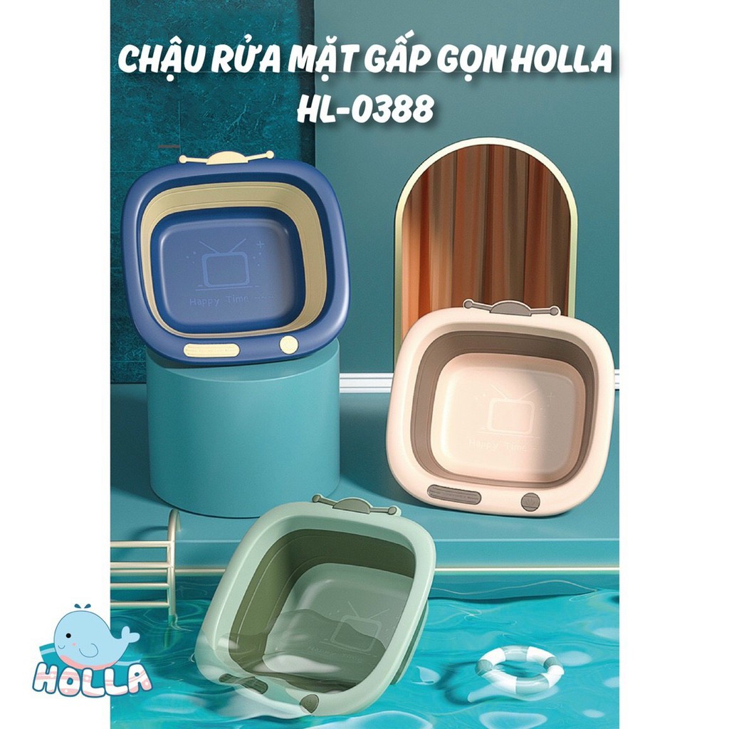 Chậu rửa mặt gấp gọn HOLLA