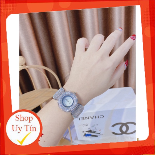Đồng hồ BS hồ điệp nữ , đính full đá dáng lắc đẹp xuất sắc , hình ảnh video shop tự chụp