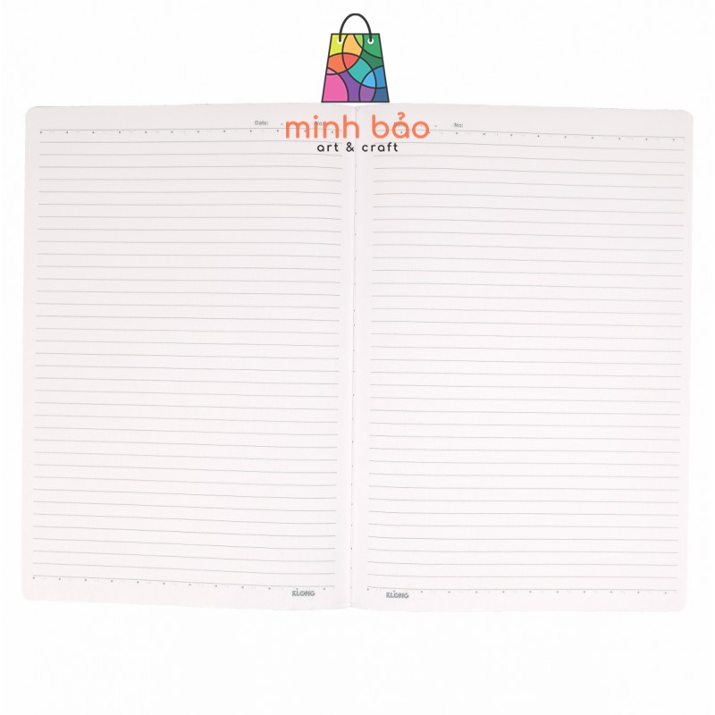 VỞ MAY DÁN GÁY KLONG COMPOSITION BOOK 120/200/260/320/360/460 TRANG A4 58/92 MS 308 (120 TRANG), 309 (200 TRANG)