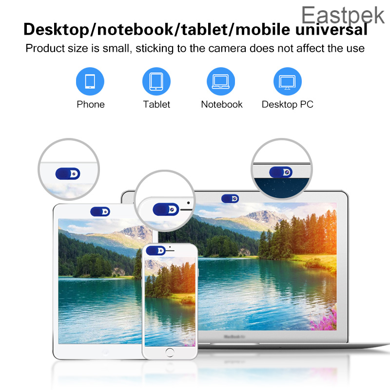 Miếng Dán Bảo Vệ Ống Kính Webcam Máy Ảnh / Laptop / Điện Thoại Có Nam Châm Riêng Tư