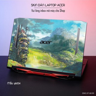 Dán decal cho các dòng Laptop Acer in hình dêc thương cực đẹp theo yêu cầu