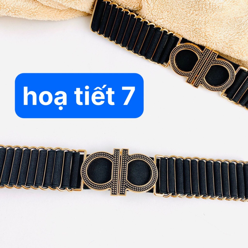 Thắt lưng, dây nịt nữ mặc đầm váy siêu xinh nhiều họa tiết đẹp cao cấp - Thời Trang VADA - T02