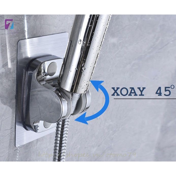 Móc Dán Cài Vòi Sen Treo Tường Không Cần Khoan Đục