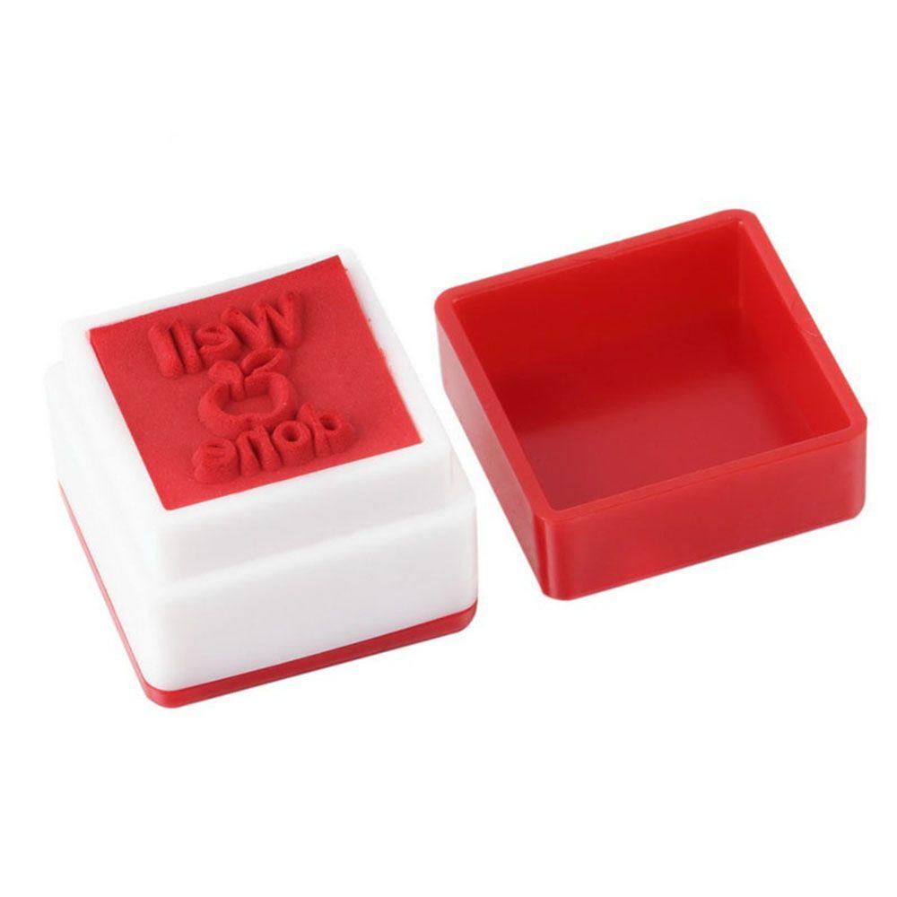 Bộ 6 Con Dấu In Hoạt Hình Dùng Làm Quà Tặng Cho Học Sinh DIY