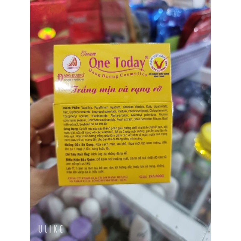 kem one today ngừa nám cao cấp 15g [ hàng chuẩn công ty 100%]