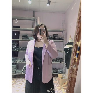 áo vest blazer mỏng bigsize
