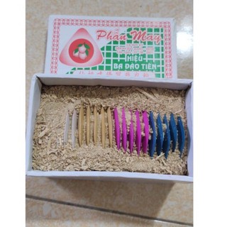 Phấn may, phấn gấu, quả đào, sáp, bay màu