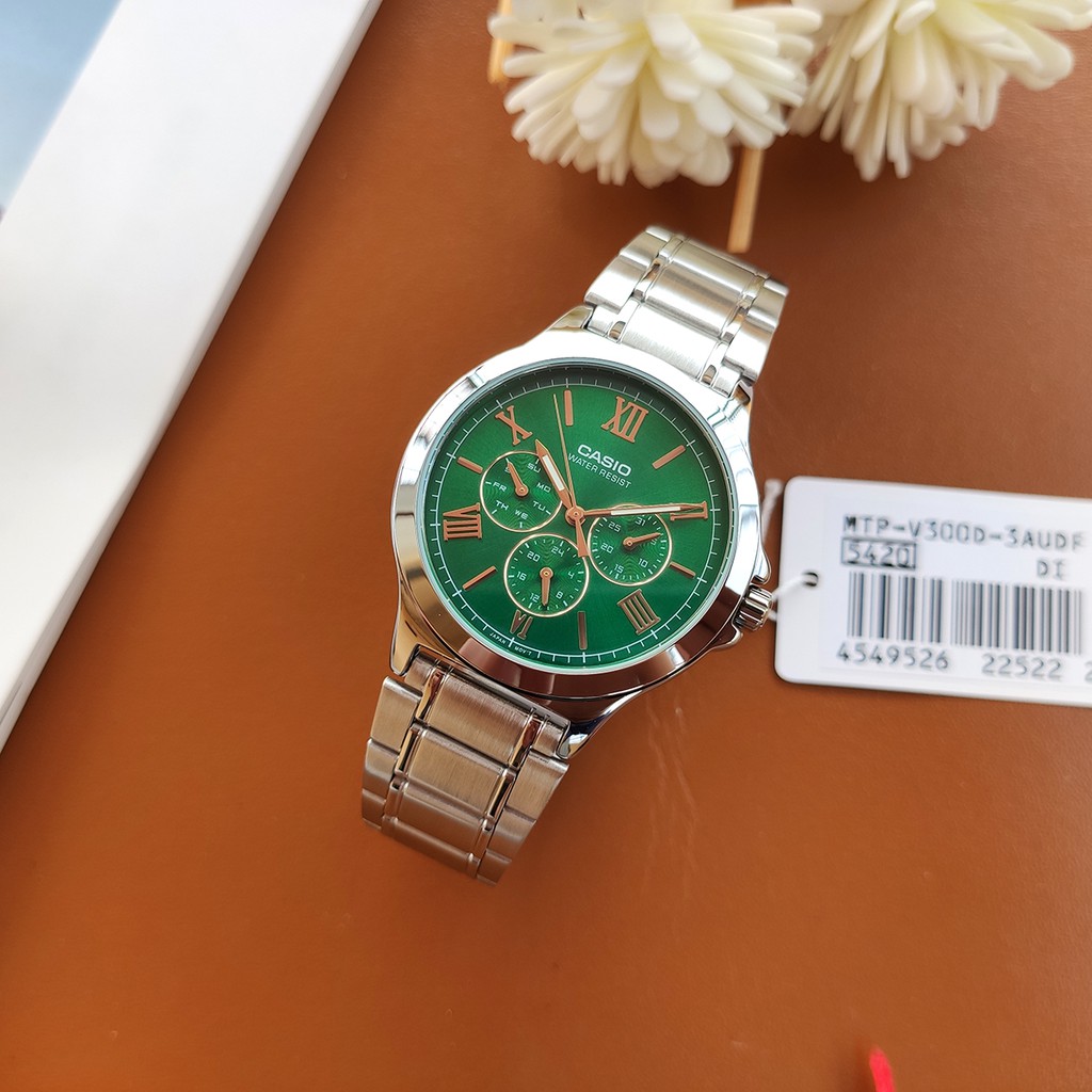 Đồng hồ nam Casio 💖MTP-V300GL-9A 𝐅𝐑𝐄𝐄𝐒𝐇𝐈𝐏💖 Đồng hồ Casio MTP-V300GL-9AUDF mặt vàng cực sang trọng | BigBuy360 - bigbuy360.vn