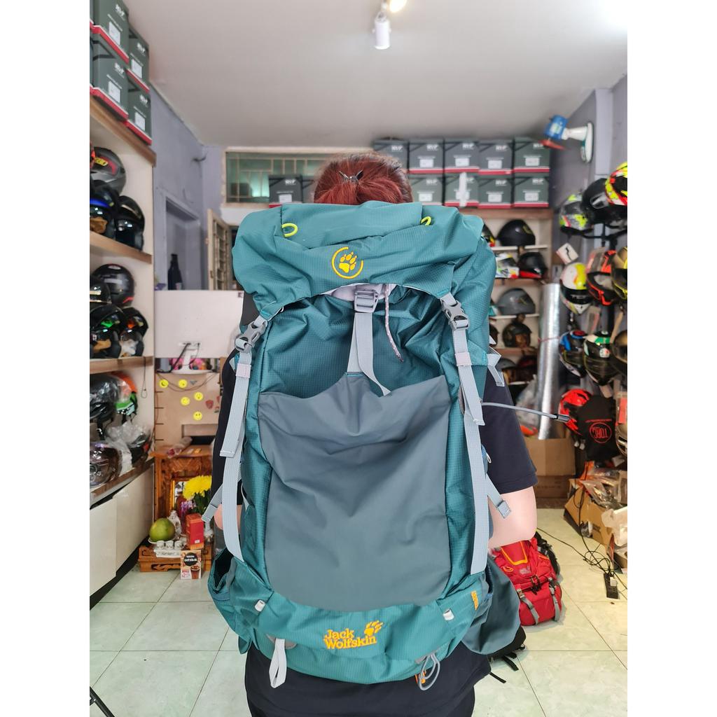 Balo Jack Wolfskin Alpine Trail 40L  nhiều màu chính hãng - Balo trecking có trợ lực tiện lợi đi leo núi,trecking
