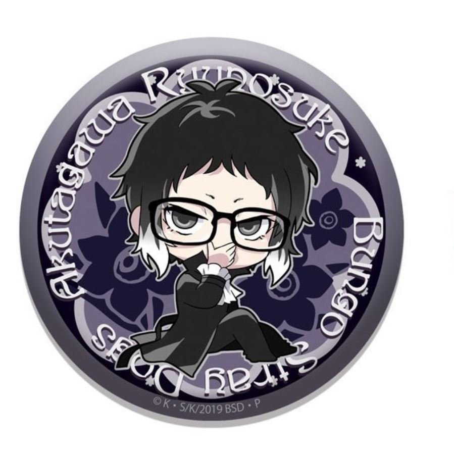 Huy hiệu cài áo IN HÌNH Bungou stray dogs Văn hào lưu lạc anime chibi dễ thương tiện lợi m02