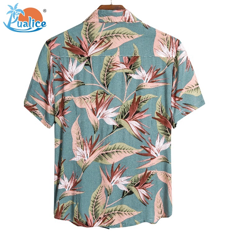 Short Sleeve Printable Shirt Hawaii 2020 Men's Fashion Blouse Floral Short Sleeve Blouse Shirt Men Short Sleeve Shirt343 | BigBuy360 - bigbuy360.vn