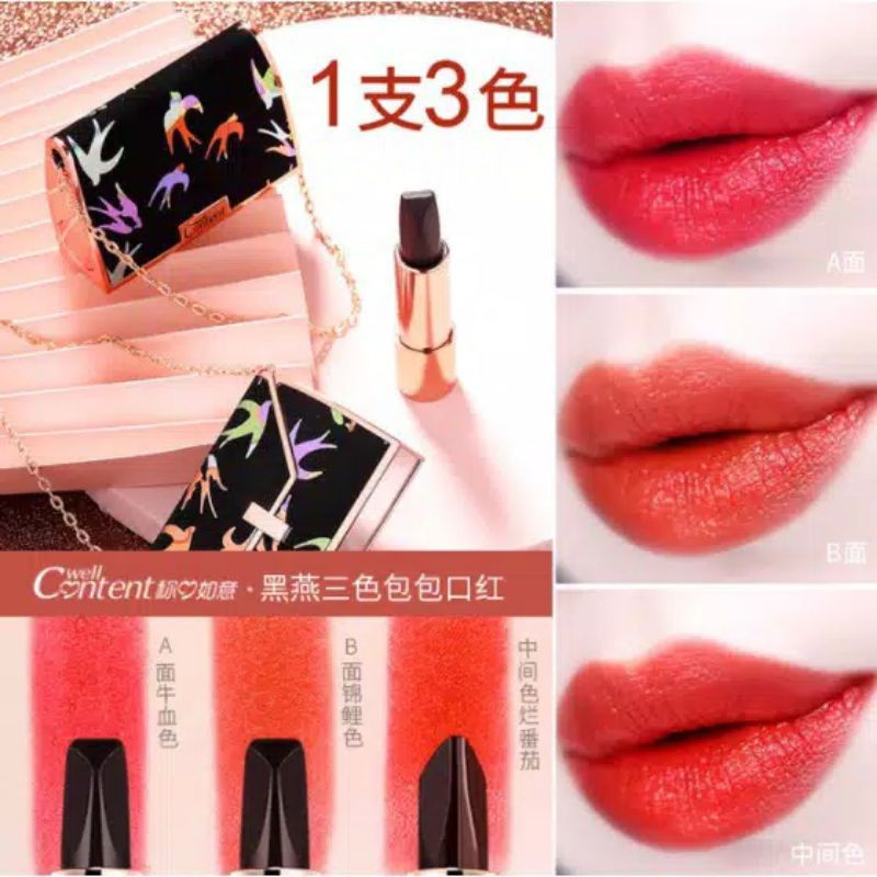 (Hàng Mới Về) Son Môi Hojo 3 Màu Tùy Chọn Thanh Lịch | BigBuy360 - bigbuy360.vn