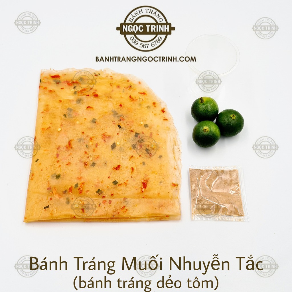 ( Hủ 300G) Bánh Tại Heo Ngọt Mix 2 Vị Bánh Tráng Ngọc Trinh